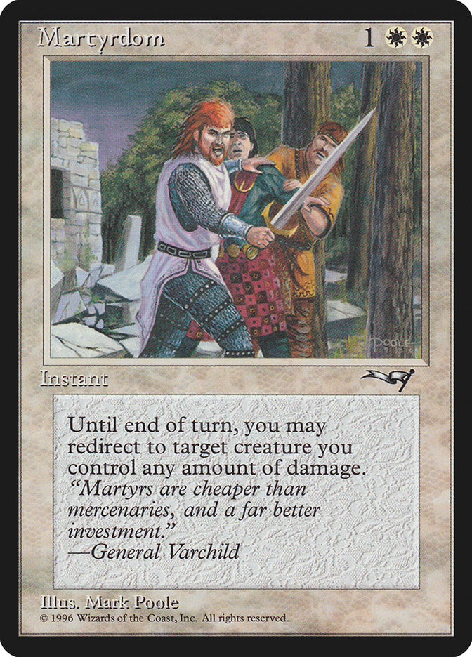 Martyrdom (Sword Drawn) [Alliances] | Galaxy Games LLC