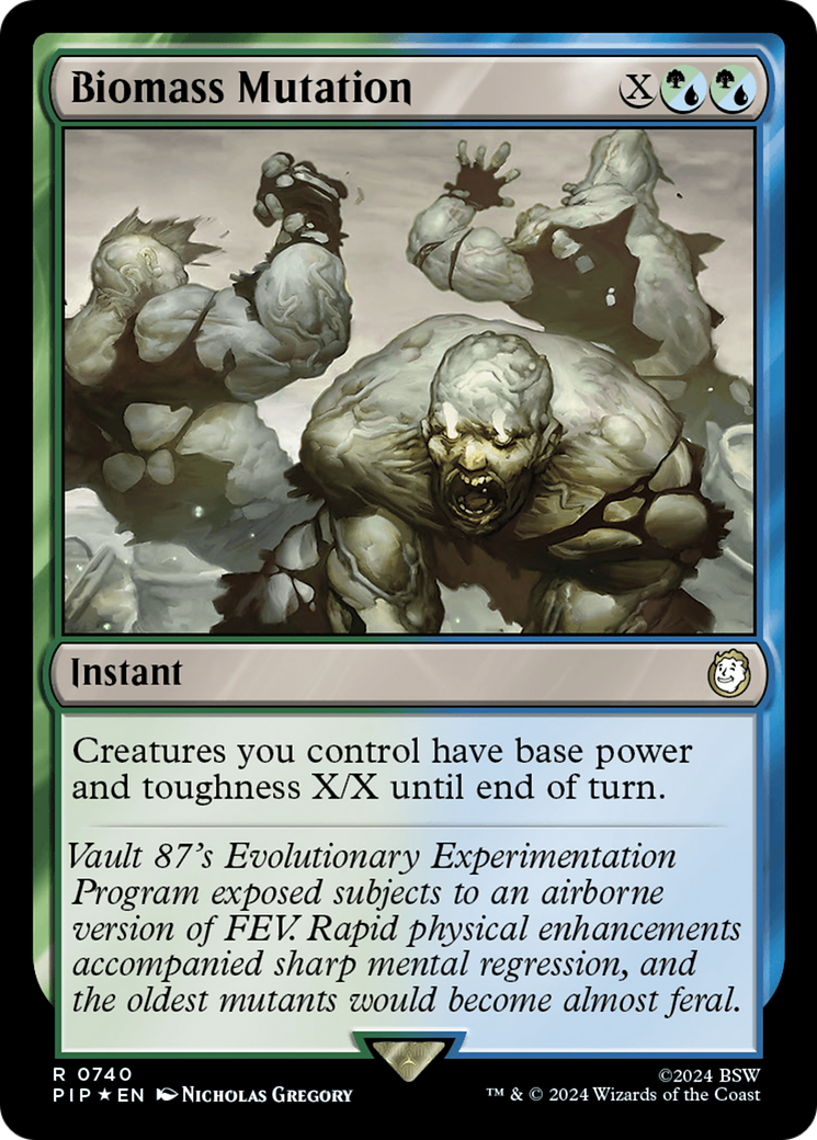 Biomass Mutation (Surge Foil) [Fallout] | Galaxy Games LLC