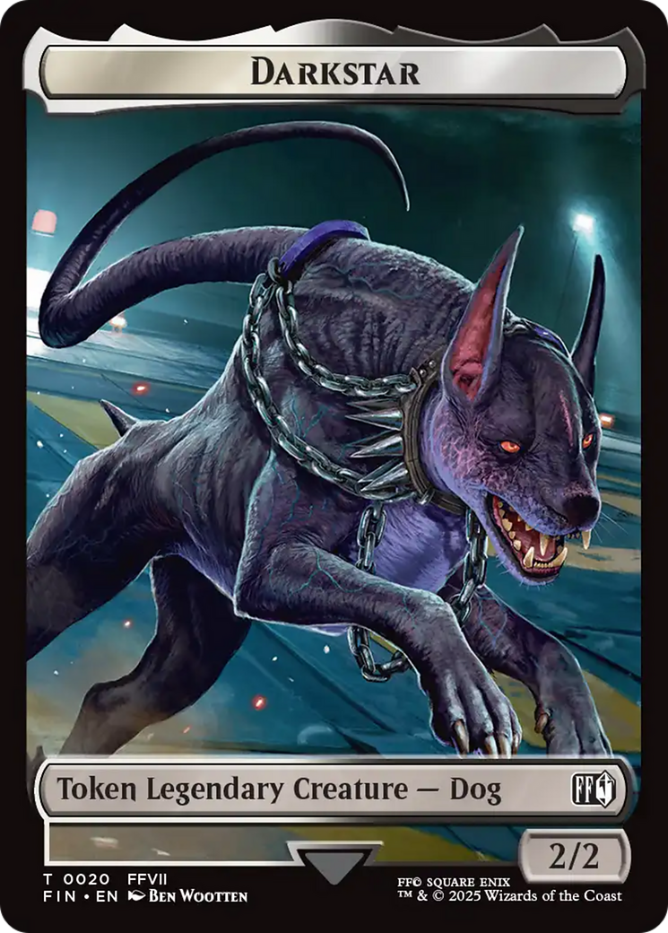 Angelo // Darkstar Double-Sided Token [FINAL FANTASY Tokens] | Galaxy Games LLC