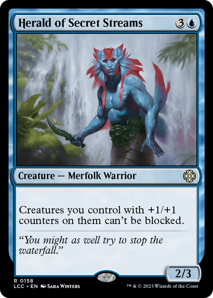 Herald of Secret Streams [The Lost Caverns of Ixalan Commander] | Galaxy Games LLC