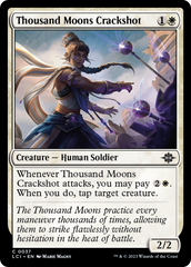 Thousand Moons Crackshot [The Lost Caverns of Ixalan] | Galaxy Games LLC