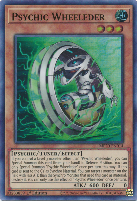 Psychic Wheeleder [MP20-EN014] Ultra Rare | Galaxy Games LLC