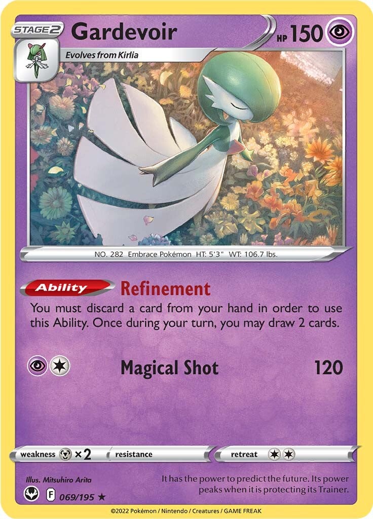 Gardevoir (069/195) [Sword & Shield: Silver Tempest] | Galaxy Games LLC