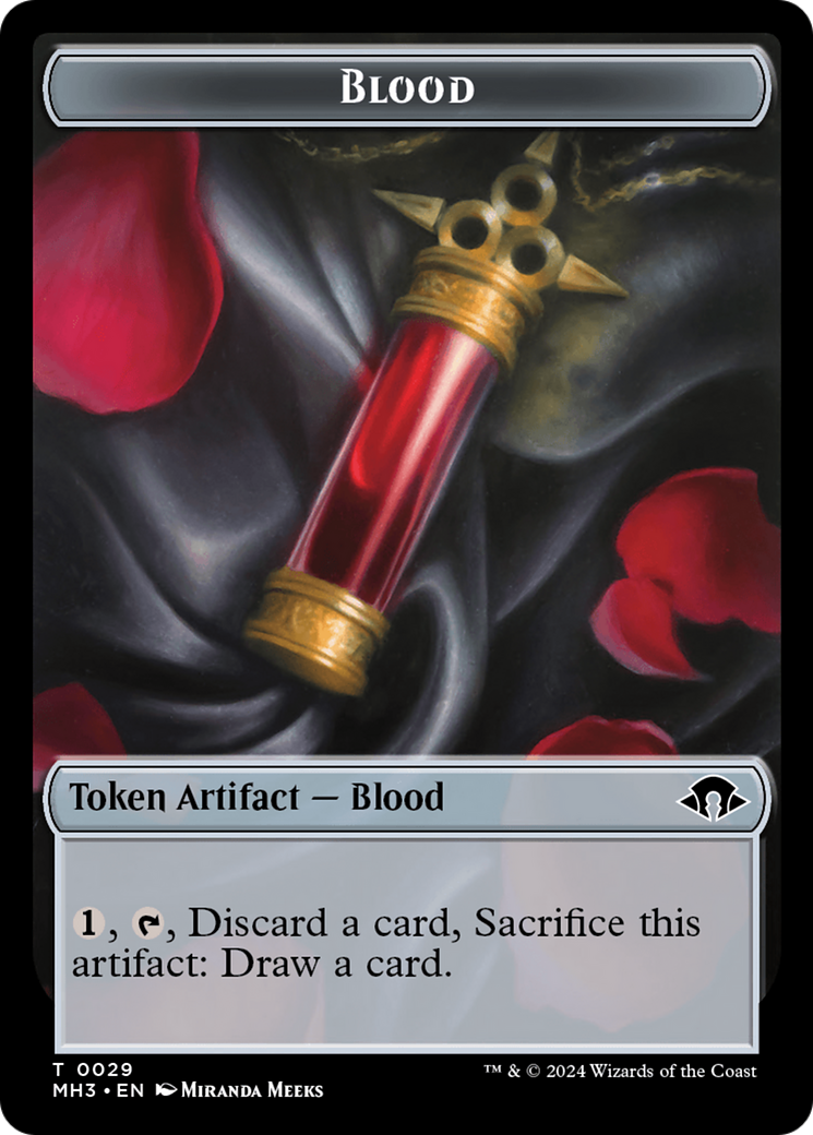 Blood Token [Modern Horizons 3 Tokens] | Galaxy Games LLC