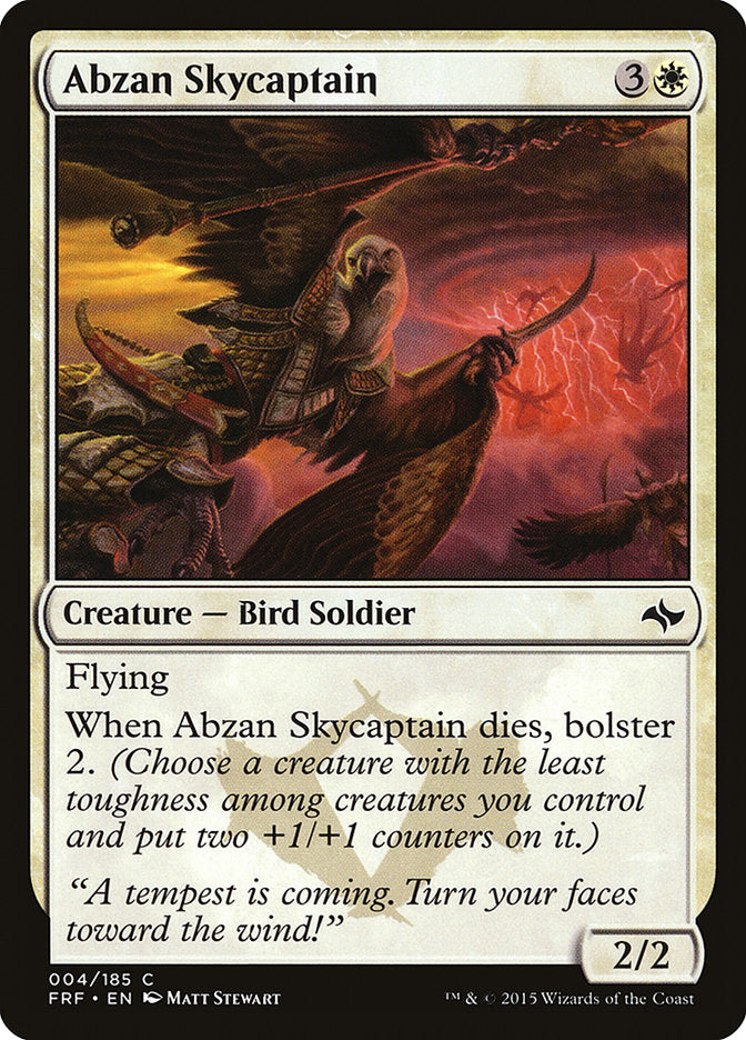 Abzan Skycaptain [Fate Reforged] | Galaxy Games LLC