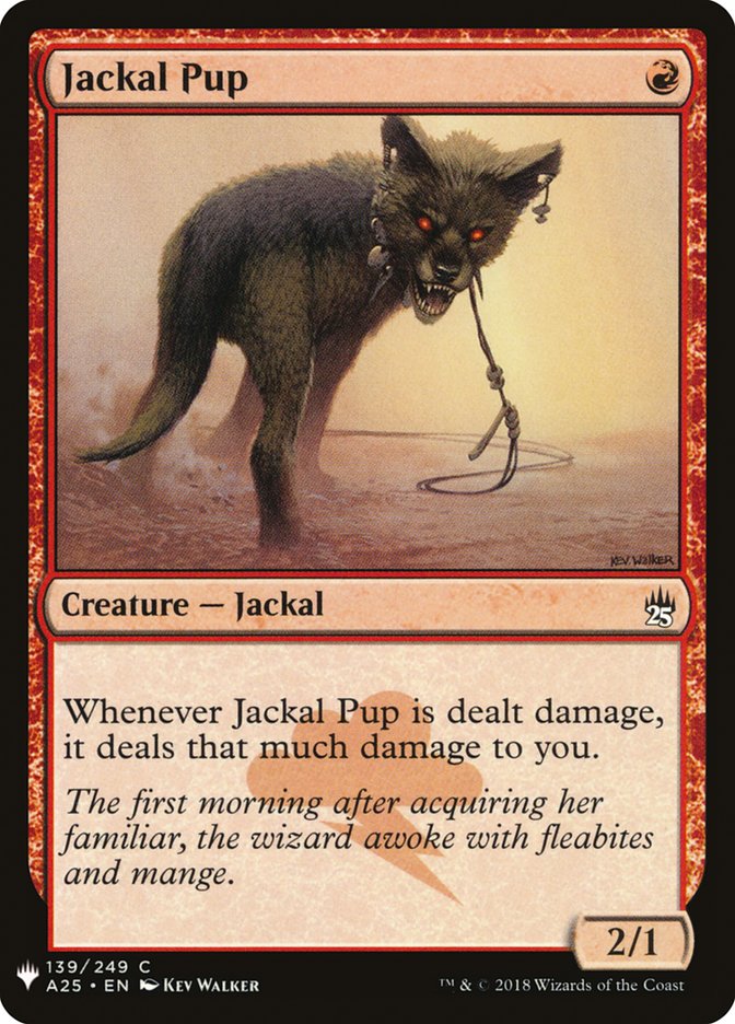 Jackal Pup [Mystery Booster] | Galaxy Games LLC