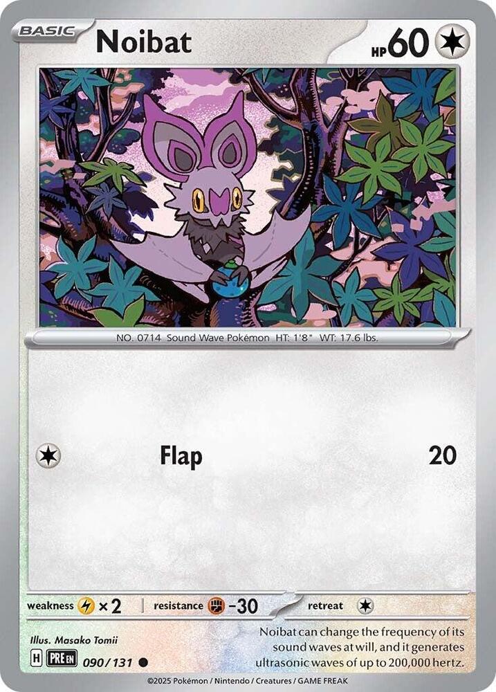 Noibat (090/131) [Scarlet & Violet: Prismatic Evolutions] | Galaxy Games LLC