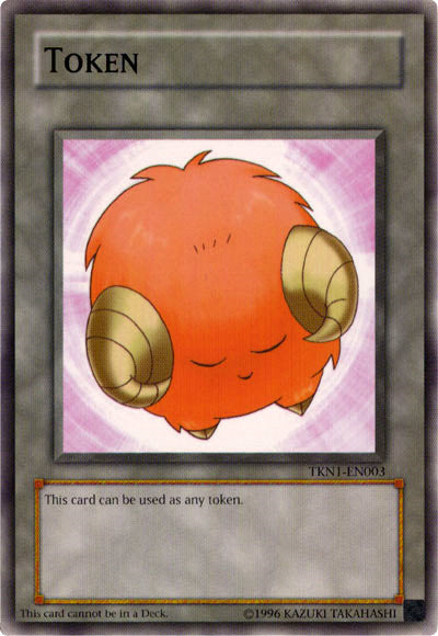 Scapegoat Token (Orange) [TKN1-EN003] Common | Galaxy Games LLC