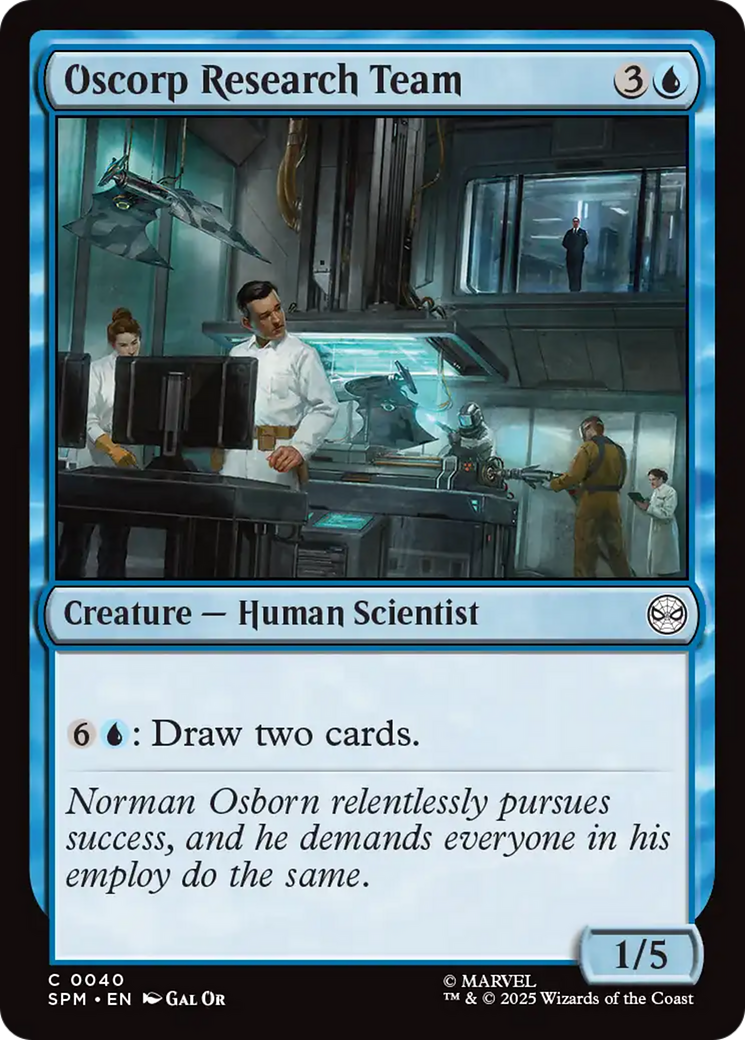 Oscorp Research Team [Marvel's Spider-Man] | Galaxy Games LLC