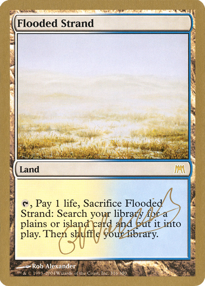 Flooded Strand (Gabriel Nassif) [World Championship Decks 2004] | Galaxy Games LLC