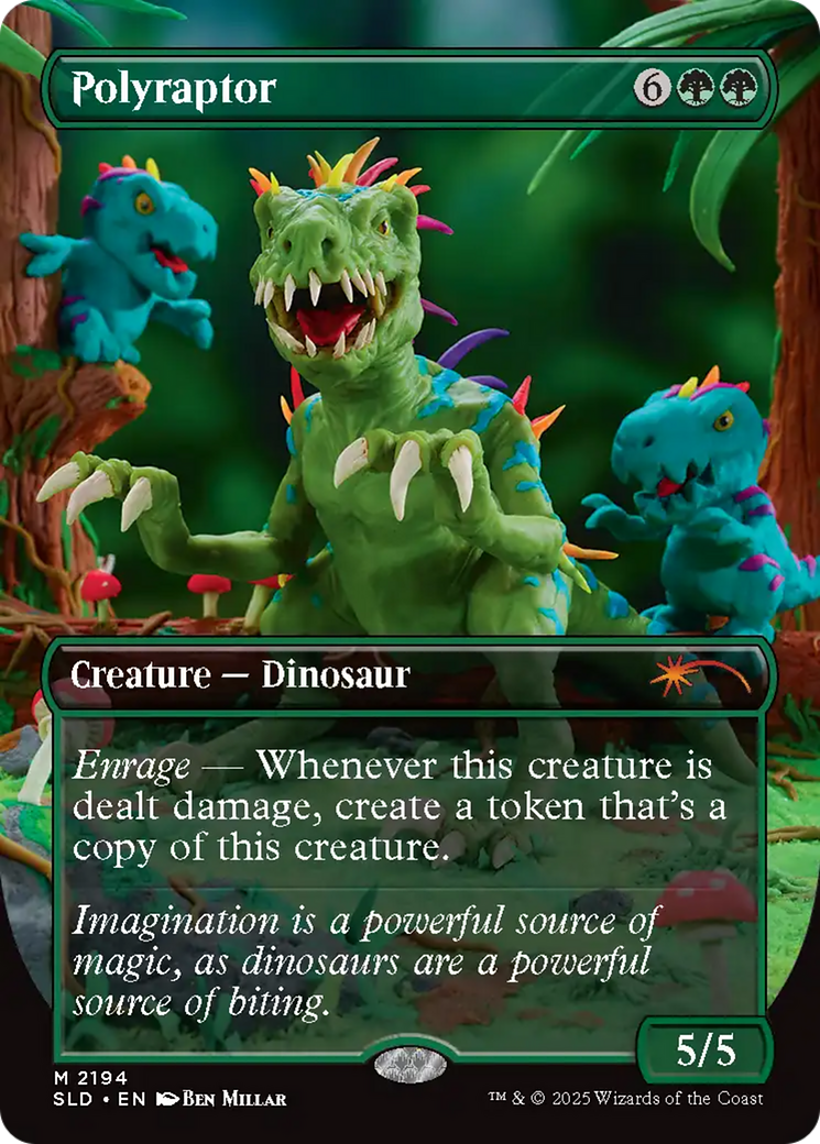 Polyraptor (Rainbow Foil) [Secret Lair Drop Series] | Galaxy Games LLC