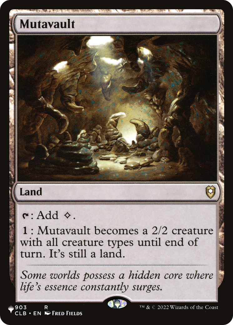 Mutavault (CLB) [The List] | Galaxy Games LLC