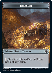 Zombie // Treasure Double-Sided Token [Game Night: Free-for-All Tokens] | Galaxy Games LLC