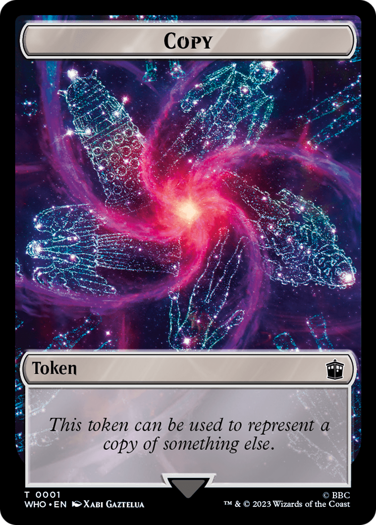 Copy // Soldier Double-Sided Token [Doctor Who Tokens] | Galaxy Games LLC