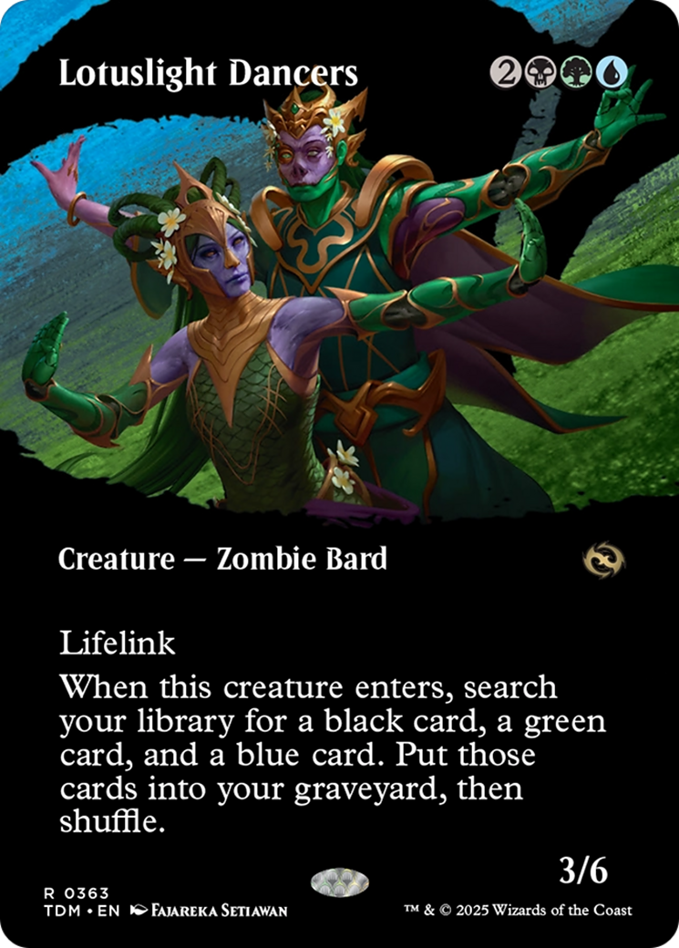 Lotuslight Dancers (Borderless) [Tarkir: Dragonstorm] | Galaxy Games LLC