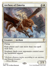 Archon of Emeria (White Border) [Mystery Booster 2] | Galaxy Games LLC