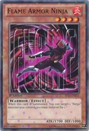 Flame Armor Ninja [SP13-EN015] Starfoil Rare | Galaxy Games LLC