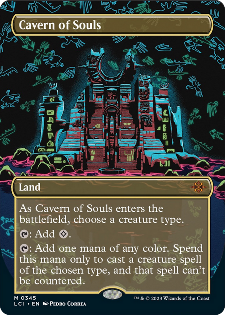 Cavern of Souls (0345) (Borderless) [The Lost Caverns of Ixalan] | Galaxy Games LLC