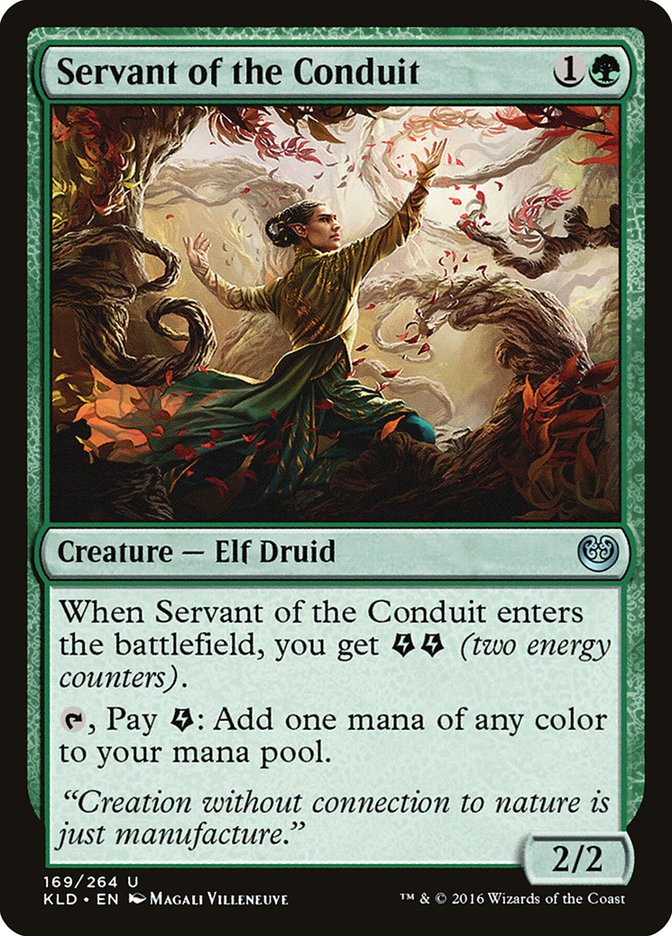 Servant of the Conduit [Kaladesh] | Galaxy Games LLC