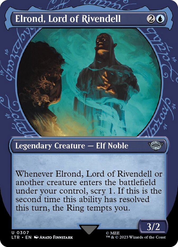 Elrond, Lord of Rivendell (Showcase Ring Frame) [The Lord of the Rings: Tales of Middle-Earth] | Galaxy Games LLC