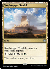 Sandsteppe Citadel [Phyrexia: All Will Be One Commander] | Galaxy Games LLC