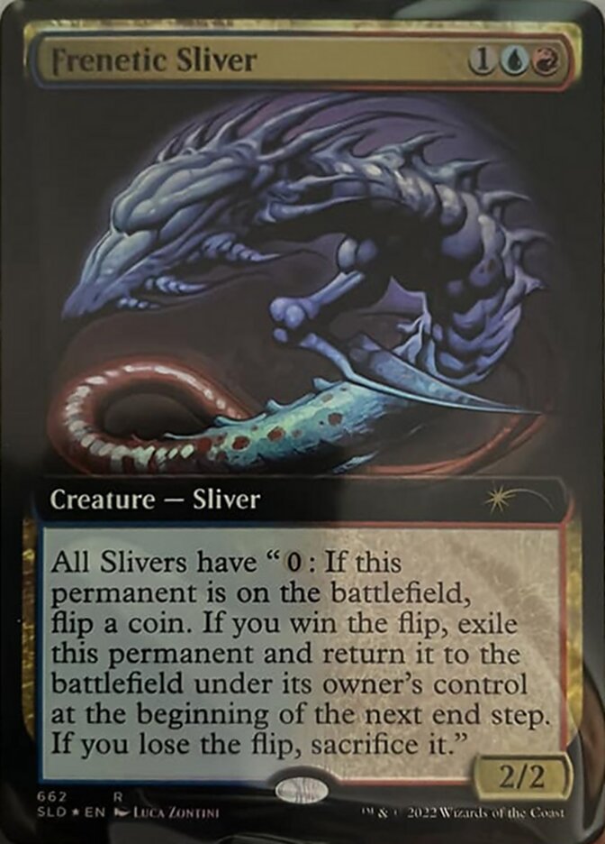 Frenetic Sliver (Extended Art) [Secret Lair Drop Promos] | Galaxy Games LLC