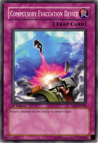 Compulsory Evacuation Device [SD2-EN028] Common | Galaxy Games LLC