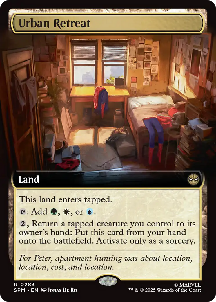 Urban Retreat (Extended Art) [Marvel's Spider-Man] | Galaxy Games LLC