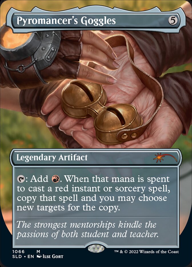 Pyromancer's Goggles (Borderless) [Secret Lair Drop Series] | Galaxy Games LLC