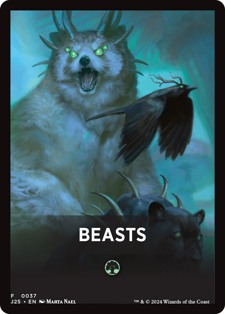 Beasts Theme Card [Foundations Jumpstart Front Cards] | Galaxy Games LLC