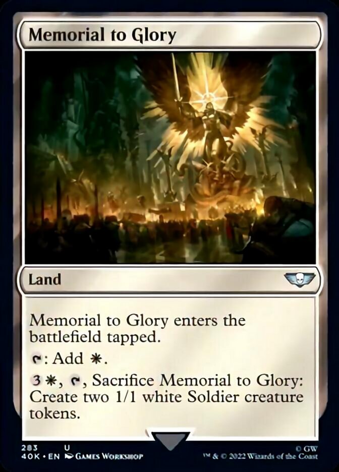 Memorial to Glory [Warhammer 40,000] | Galaxy Games LLC