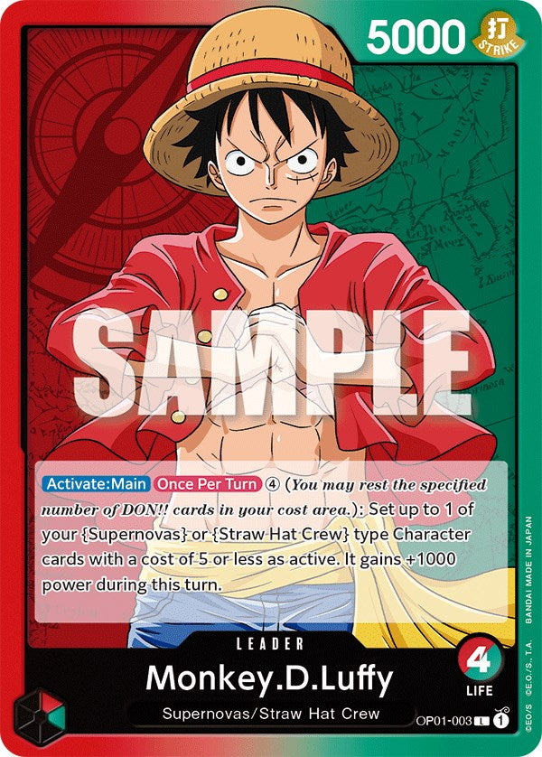 Monkey.D.Luffy [Romance Dawn] | Galaxy Games LLC