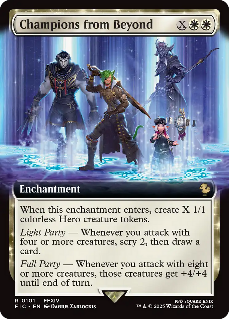 Champions from Beyond (Extended Art) [FINAL FANTASY Commander] | Galaxy Games LLC