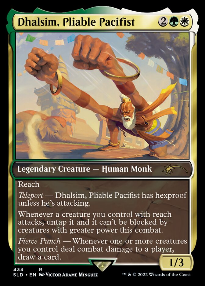 Dhalsim, Pliable Pacifist [Secret Lair Drop Series] | Galaxy Games LLC