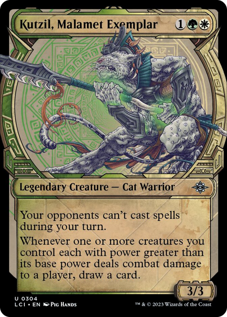 Kutzil, Malamet Exemplar (Showcase) [The Lost Caverns of Ixalan] | Galaxy Games LLC