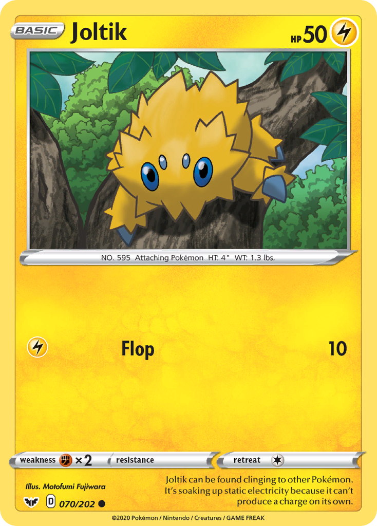 Joltik (070/202) [Sword & Shield: Base Set] | Galaxy Games LLC