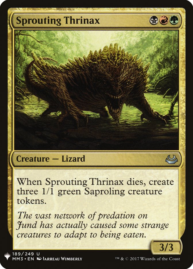 Sprouting Thrinax [Mystery Booster] | Galaxy Games LLC