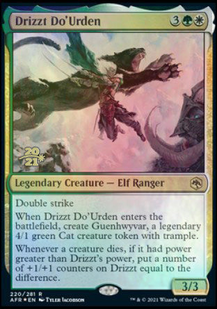 Drizzt Do'Urden [Dungeons & Dragons: Adventures in the Forgotten Realms Prerelease Promos] | Galaxy Games LLC