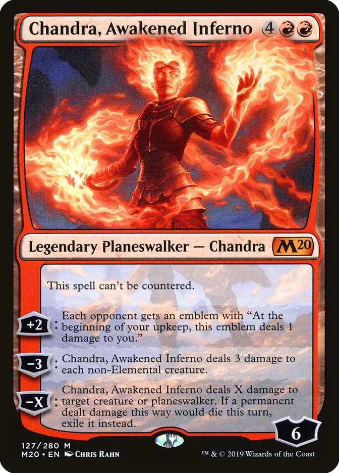 Chandra, Awakened Inferno [Core Set 2020] | Galaxy Games LLC