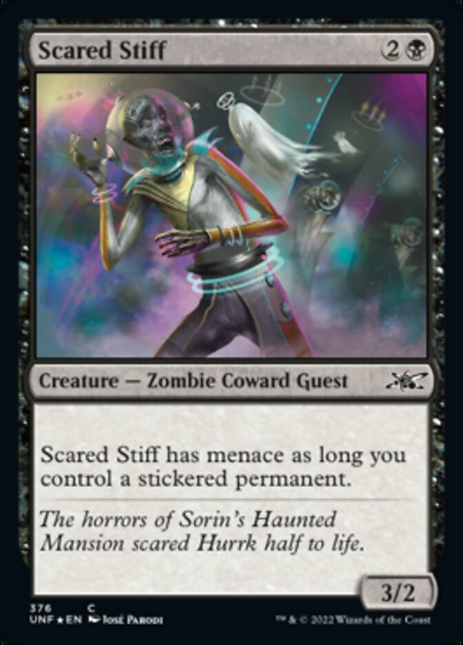 Scared Stiff (Galaxy Foil) [Unfinity] | Galaxy Games LLC