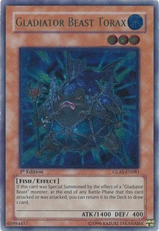 Gladiator Beast Torax [GLAS-EN081] Ultimate Rare | Galaxy Games LLC