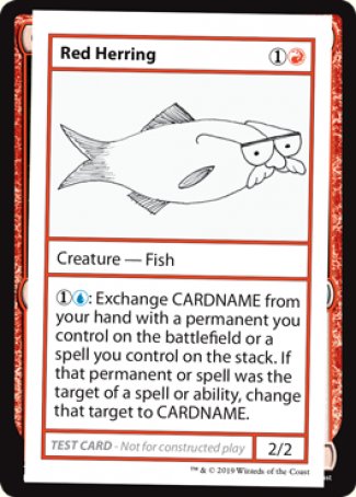 Red Herring (2021 Edition) [Mystery Booster Playtest Cards] | Galaxy Games LLC