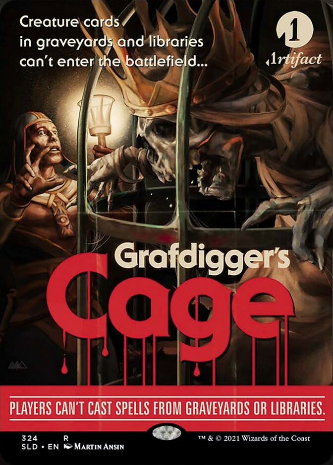 Grafdigger's Cage [Secret Lair Drop Series] | Galaxy Games LLC