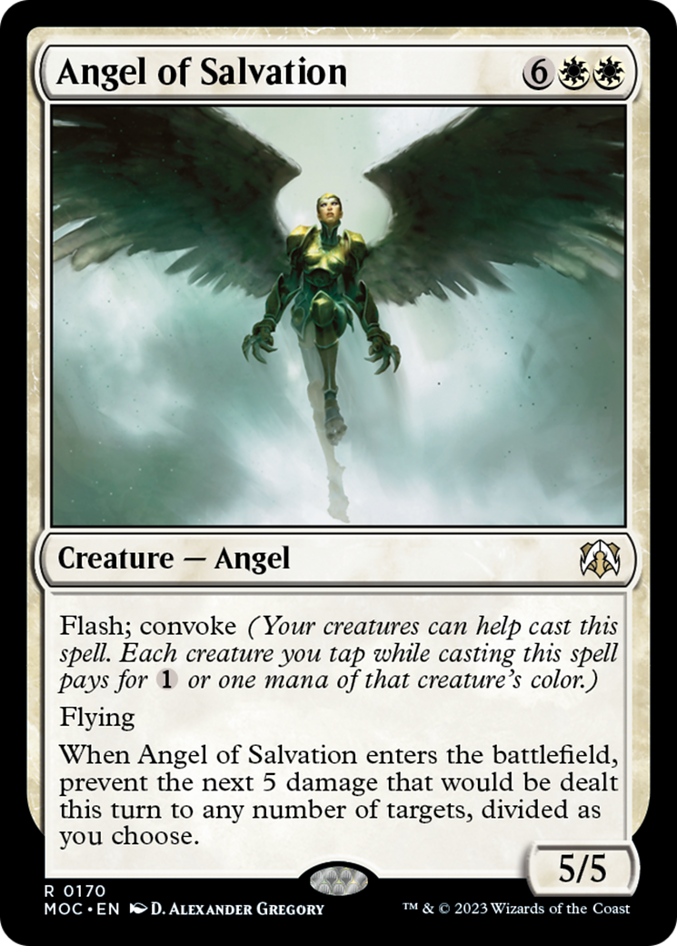 Angel of Salvation [March of the Machine Commander] | Galaxy Games LLC