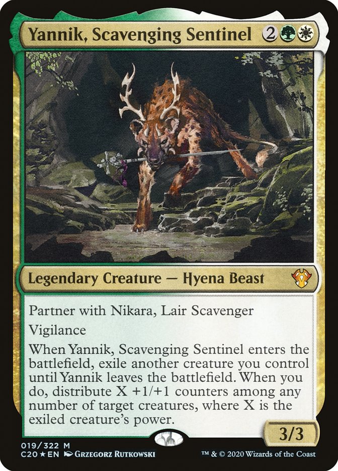Yannik, Scavenging Sentinel [Commander 2020] | Galaxy Games LLC