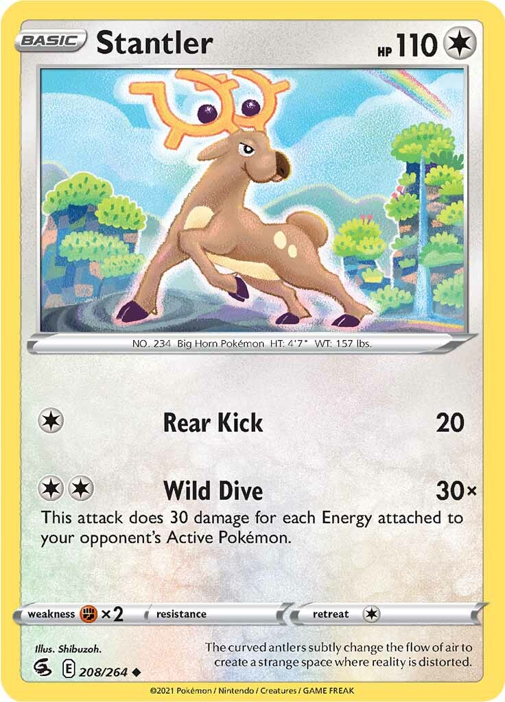 Stantler (208/264) [Sword & Shield: Fusion Strike] | Galaxy Games LLC