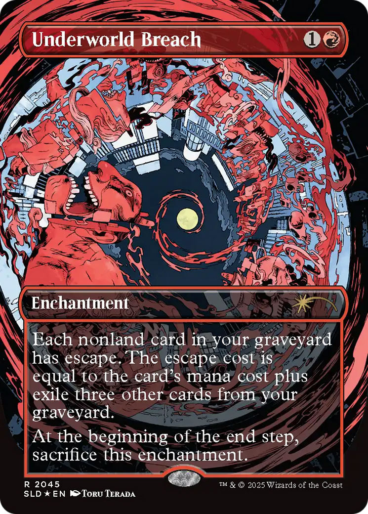 Underworld Breach (2045) (Raised Foil) [Secret Lair Drop Series] | Galaxy Games LLC