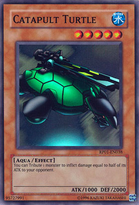 Catapult Turtle [RP01-EN038] Super Rare | Galaxy Games LLC