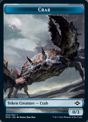 Clue (14) // Crab Double-Sided Token [Modern Horizons 2 Tokens] | Galaxy Games LLC