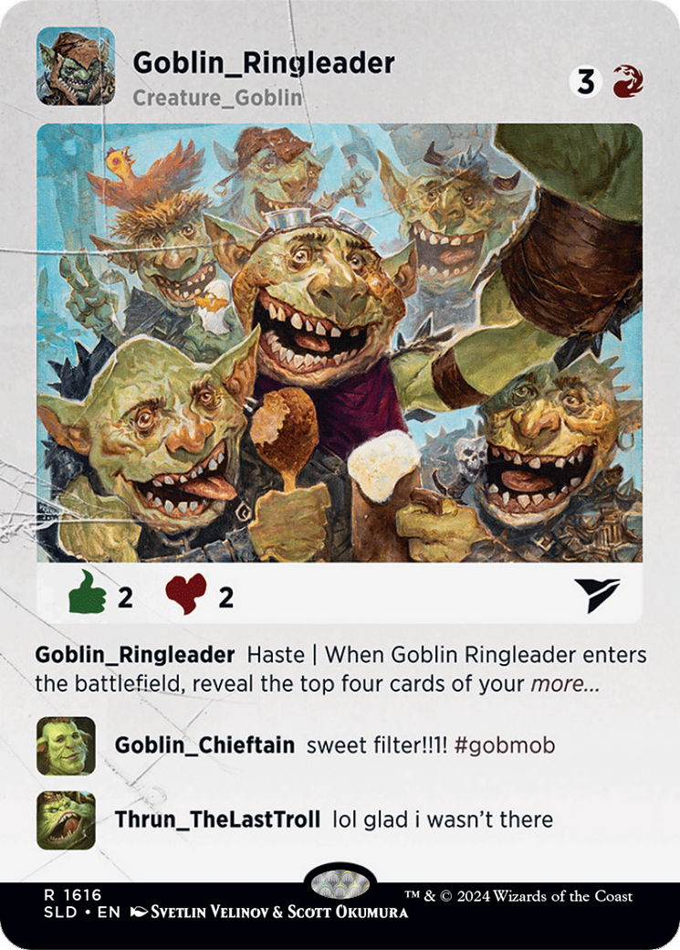 Goblin Ringleader [Secret Lair Drop Series] | Galaxy Games LLC